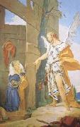 Giovanni Battista Tiepolo Sarah and the Archangel (mk08) USA oil painting artist